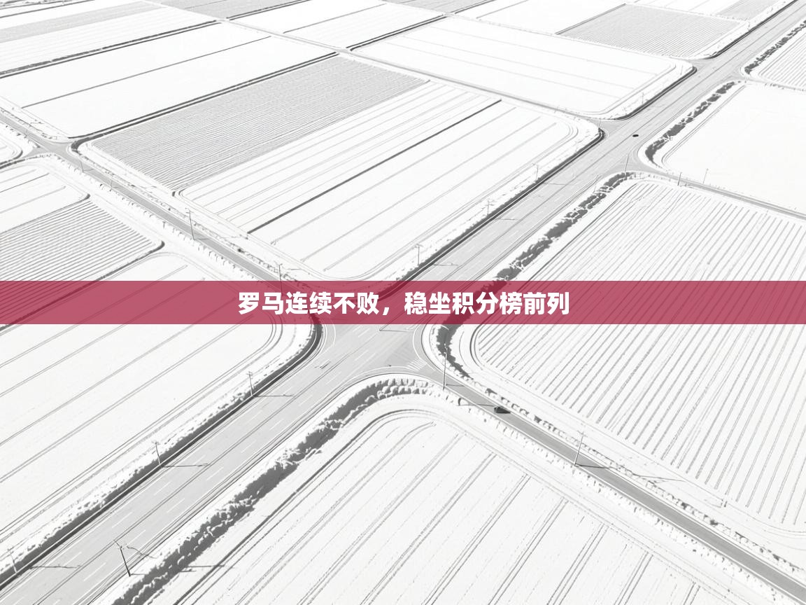 罗马连续不败，稳坐积分榜前列  第1张